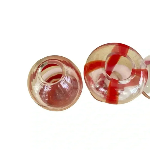 Vintage Guzzini Set Of 4 Small Bud Vases - Picture 4 of 6